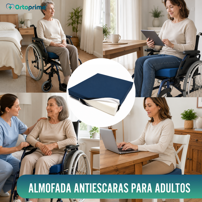 Almofada Anti-Escaras Espuma de Memória 50kg/m3
