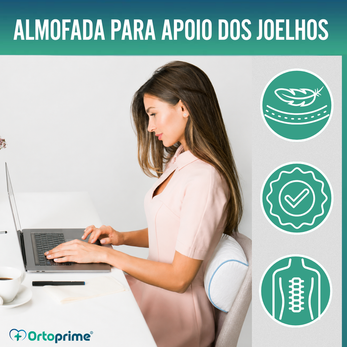 Almofada Ergonómica Versátil - Cervical, Joelhos e Pés