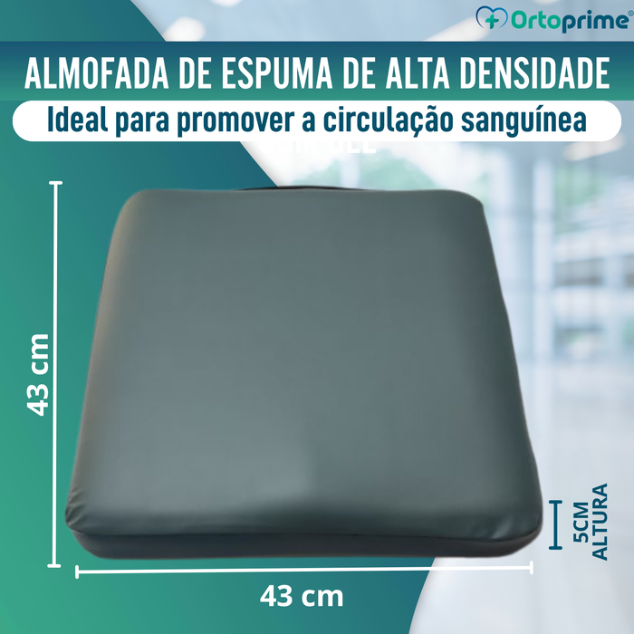 Almofada Antiescaras Visco Gel Quadrada 85 kg/m3 | Impermeável