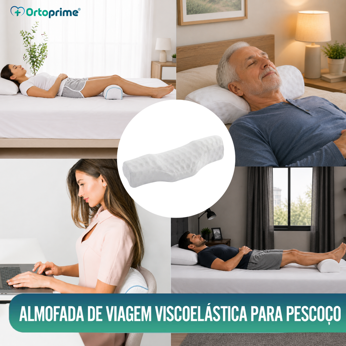 Almofada Ergonómica Versátil - Cervical, Joelhos e Pés