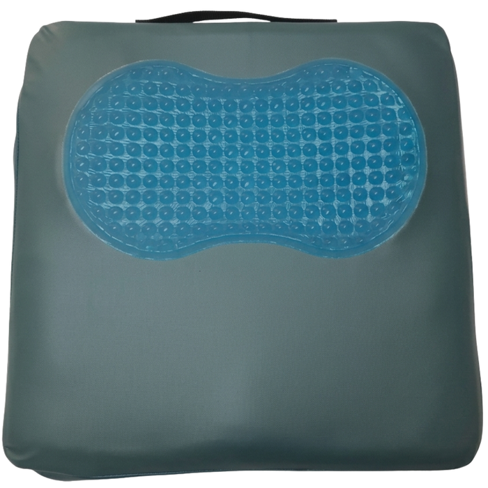 Almofada Antiescaras Visco Gel para Cadeira de Rodas 85 kg/m3