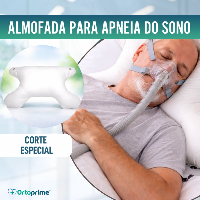 Almofada CPAP Ortopédica para Máscara Respiratória