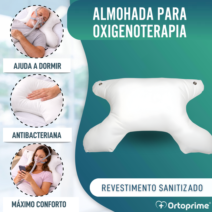 Almofada CPAP Ortopédica para Máscara Respiratória
