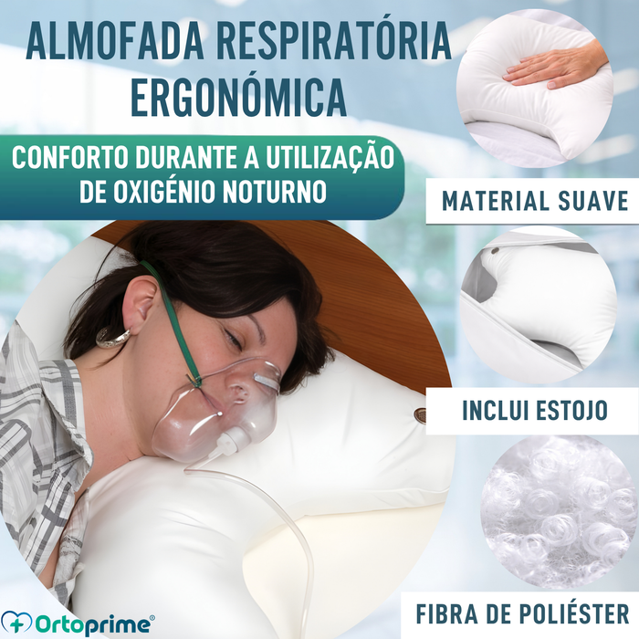 Almofada CPAP Ortopédica para Máscara Respiratória