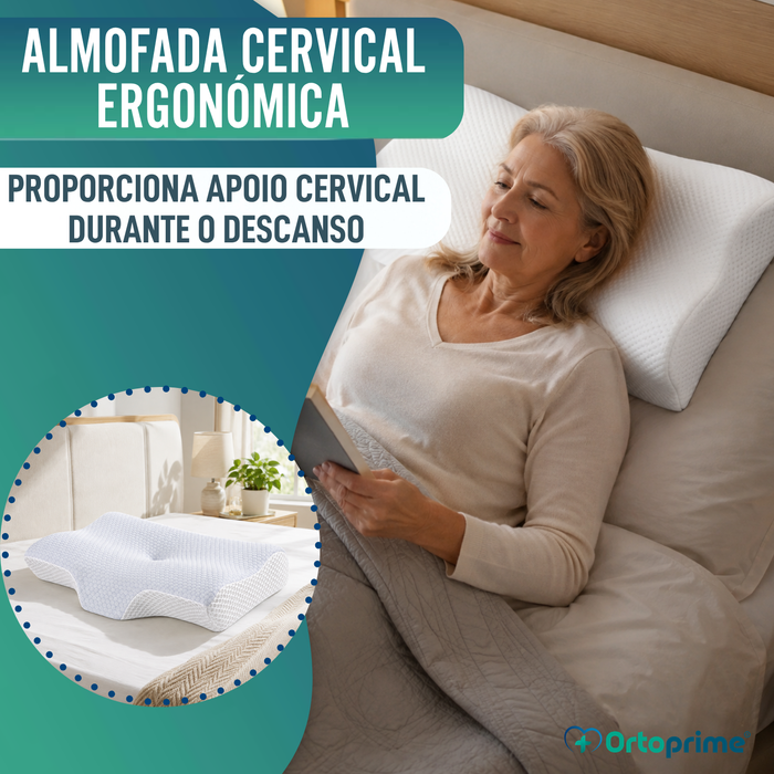 Almofada Ergonómica - Descanso Relaxante