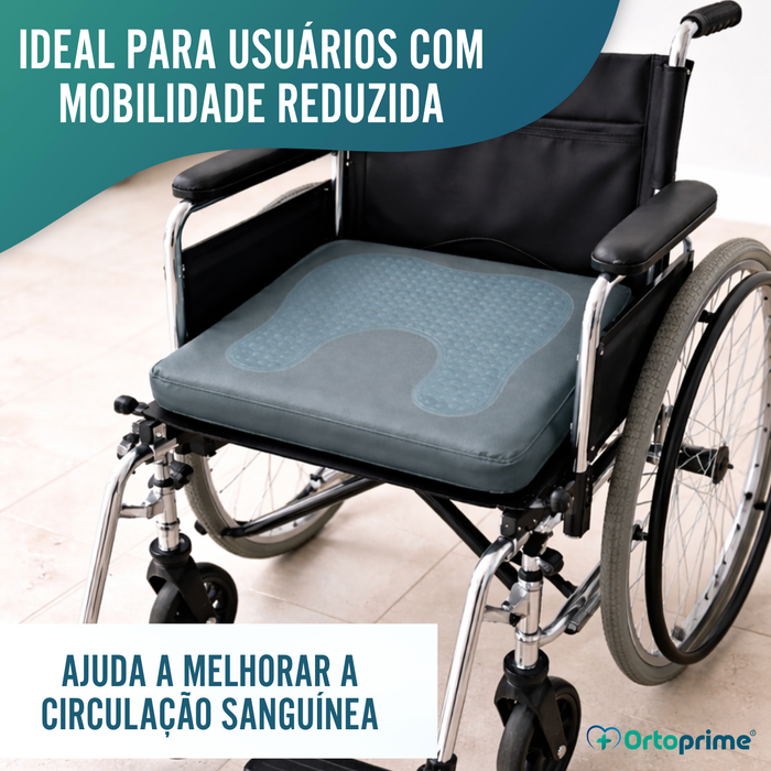 Almofada Antiescaras Visco Gel Ferradura 85 kg/m3