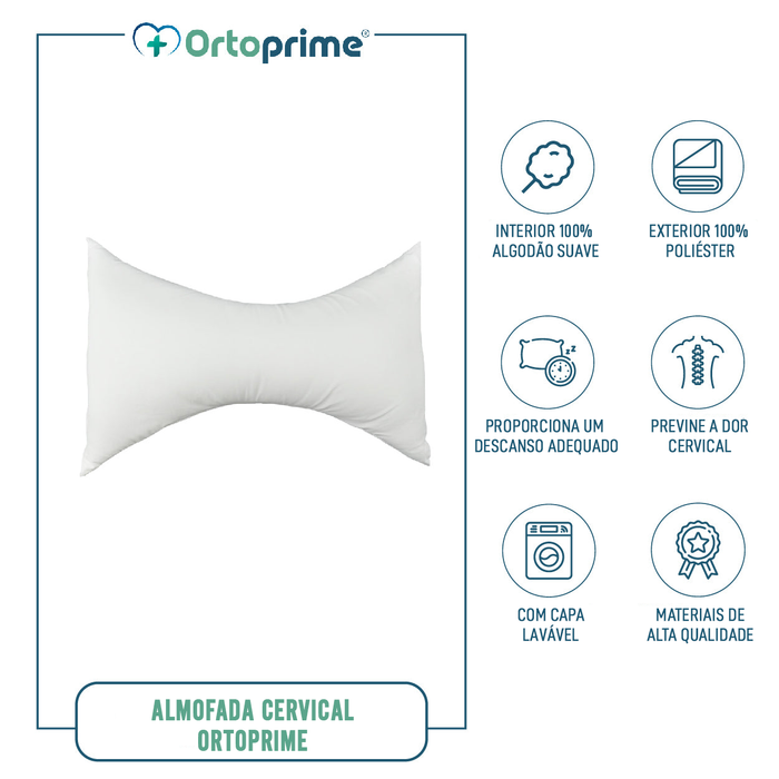 Almofada Cervical em Forma de Borboleta Adaptável