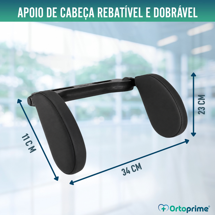 Encosto de Cabeça Auto para Banco Traseiro | Rebatível