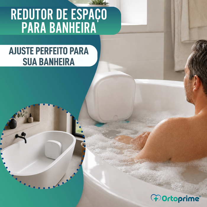 Suporte Redutor para Banheira com Ventosas - Adaptável