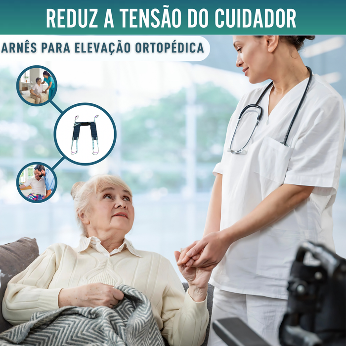 Arnês Ergonómico de Ajuste Rápido para Grúa de Transferência