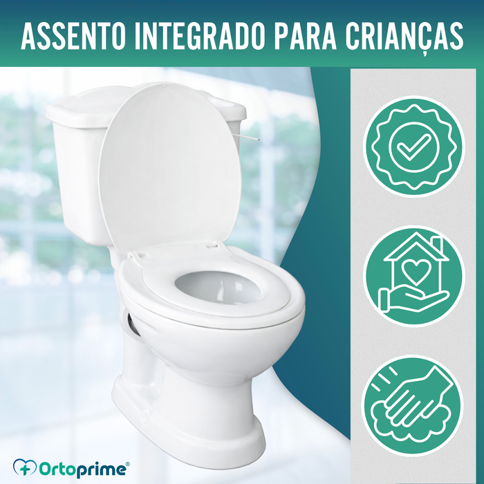 Redutor WC Infantil com Tampa | Adaptador de Sanita