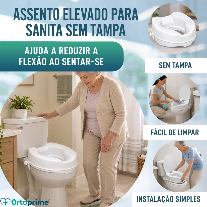 Alteador de WC Com e Sem Tampa - Resistência até 223kg