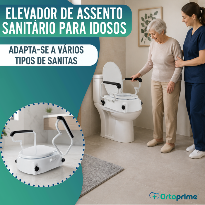 Alteador de Sanita Inclinável OrtoPrime Conforto