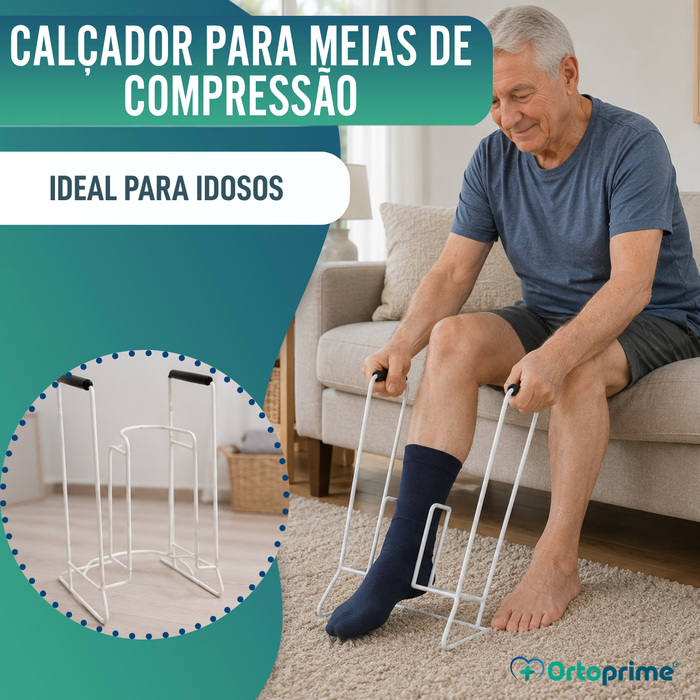 Calçador de Meias e Meias de Compressão | Ajudas para Vestir