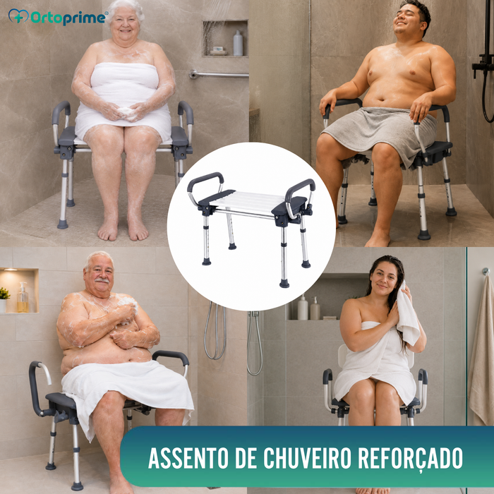 Almofada de Banheira Inflável Bariátrica XXL | Encosto