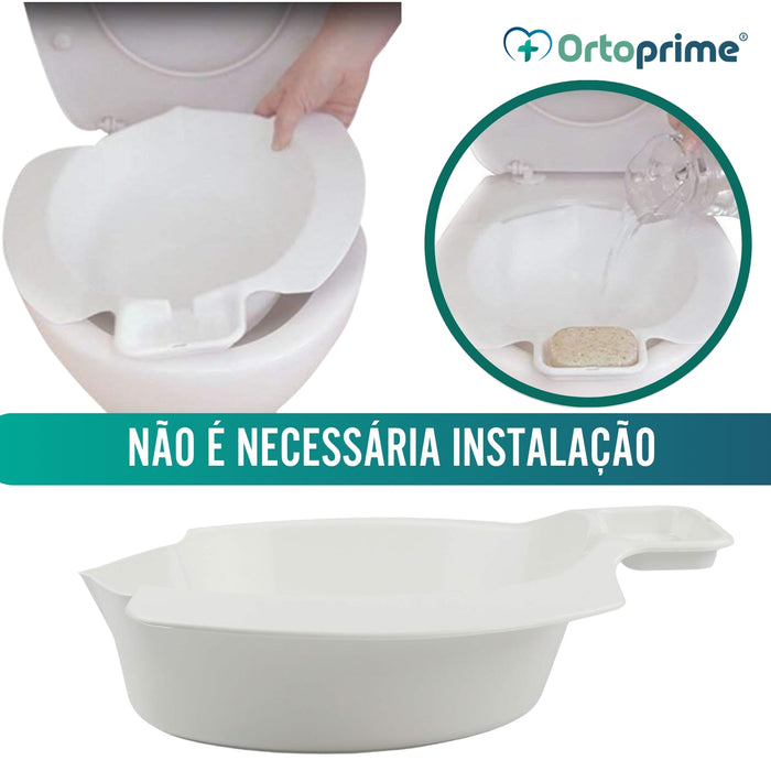 Bidé Adaptável WC Higiene Íntima | Suporte para Sabão