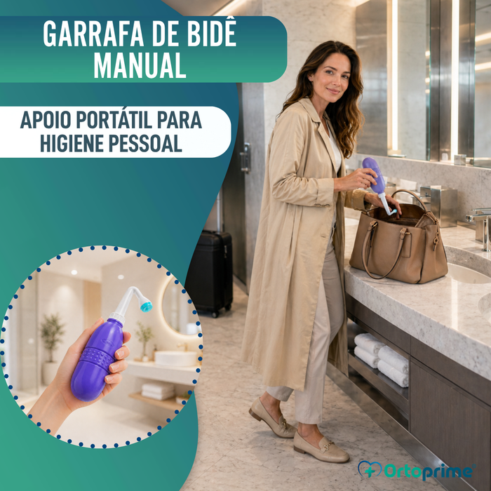 Bidé Portátil de Higiene Íntima para Viagem Unissexo | 400 ml