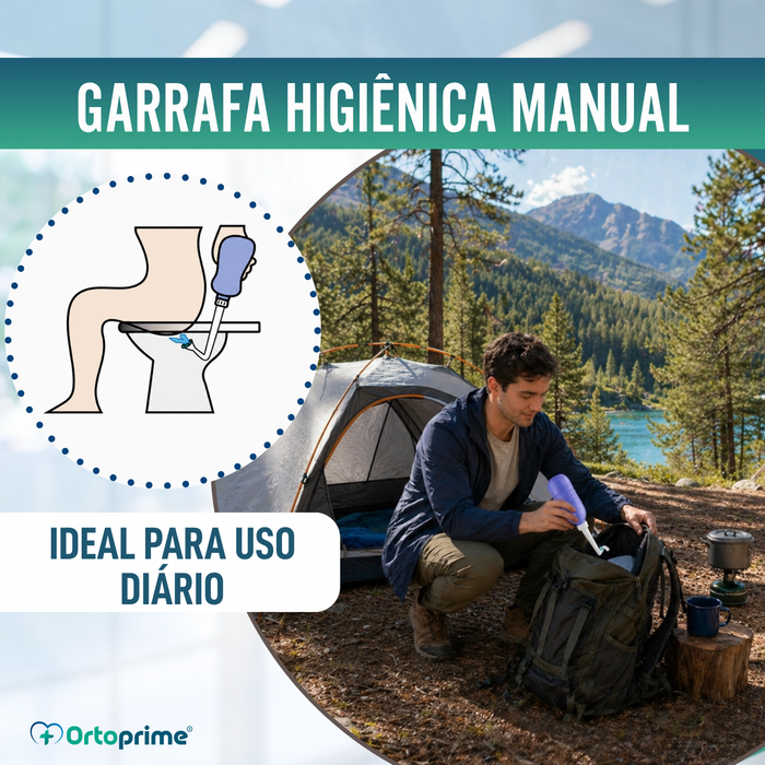 Bidé Portátil de Higiene Íntima para Viagem Unissexo | 400 ml