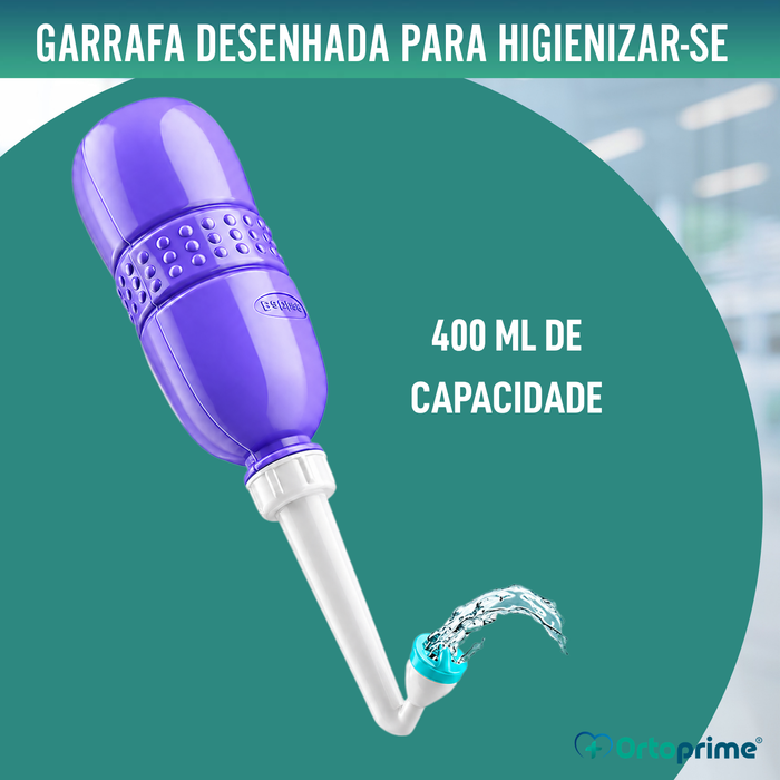 Bidé Portátil de Higiene Íntima para Viagem Unissexo | 400 ml