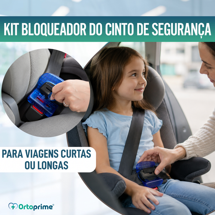 Bloqueio para Cinto de Segurança com Chaves