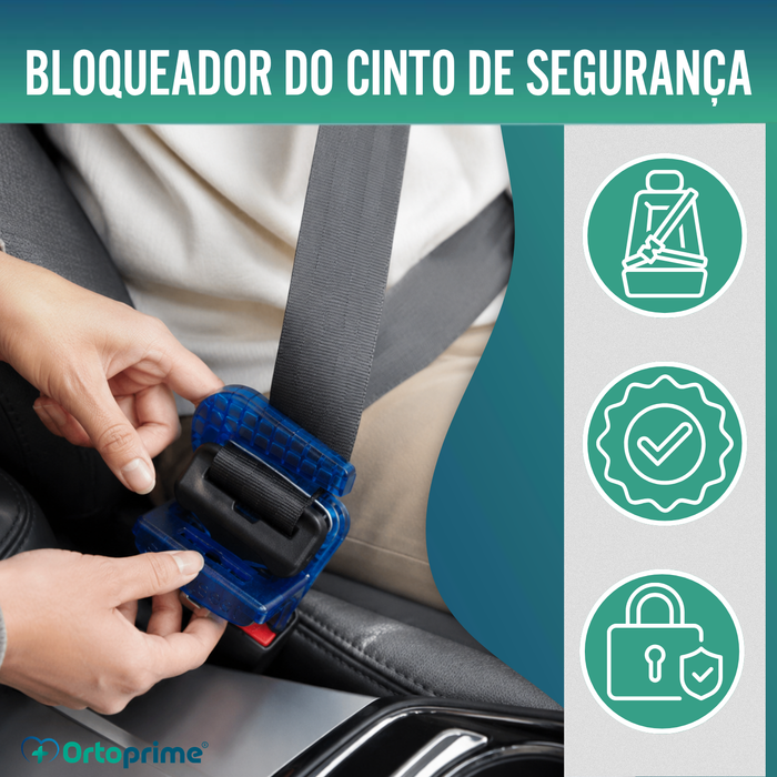Bloqueio para Cinto de Segurança com Chaves