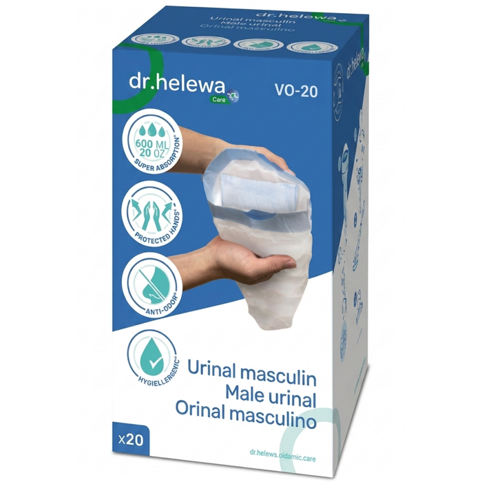 Sacos Higiénicos Descartáveis para Urinóis Masculinos 600 ml