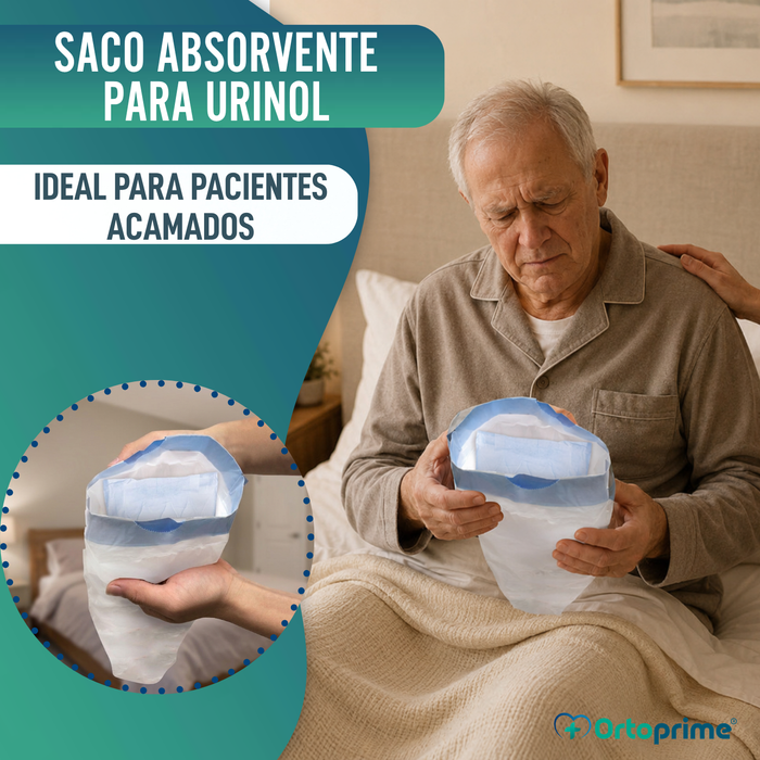 Sacos Higiénicos Descartáveis para Urinóis Masculinos 600 ml