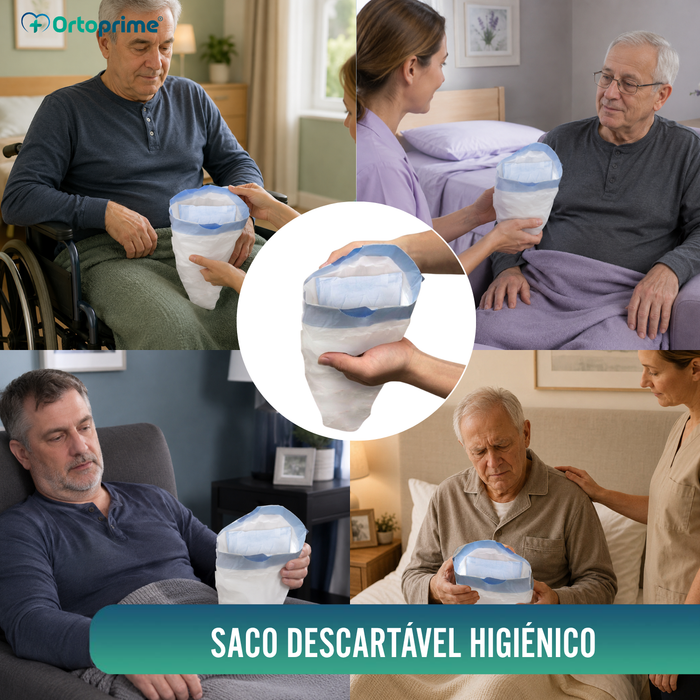 Sacos Higiénicos Descartáveis para Urinóis Masculinos 600 ml