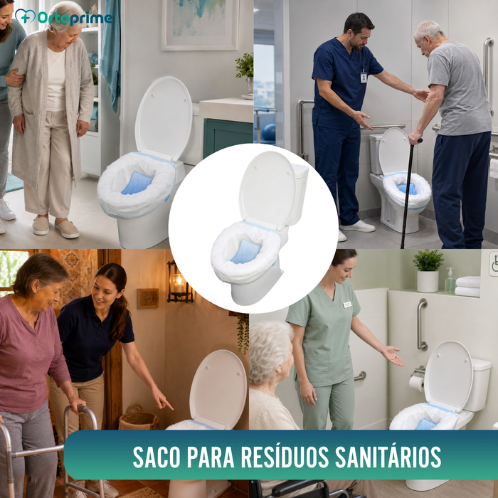 Sacos Higiénicos Descartáveis para Sanitário | 20 Unidades