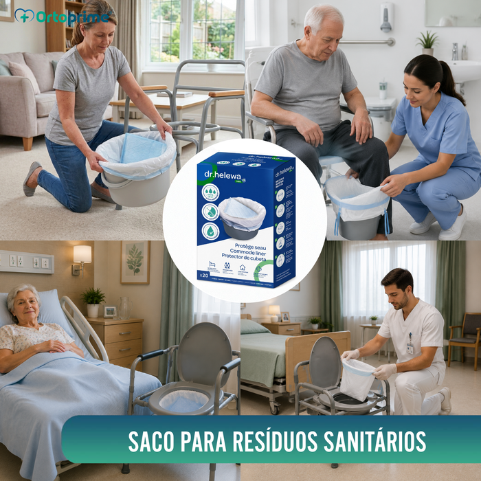 Sacos Descartáveis para Sanitário Absorventes | Pack 20