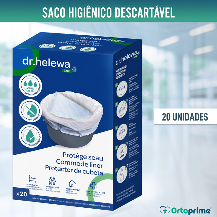 Sacos Descartáveis para Sanitário Absorventes | Pack 20
