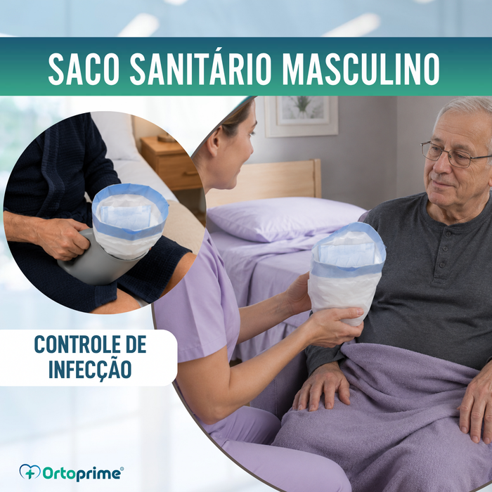 Sacos Higiénicos Descartáveis para Urinóis Masculinos 600 ml