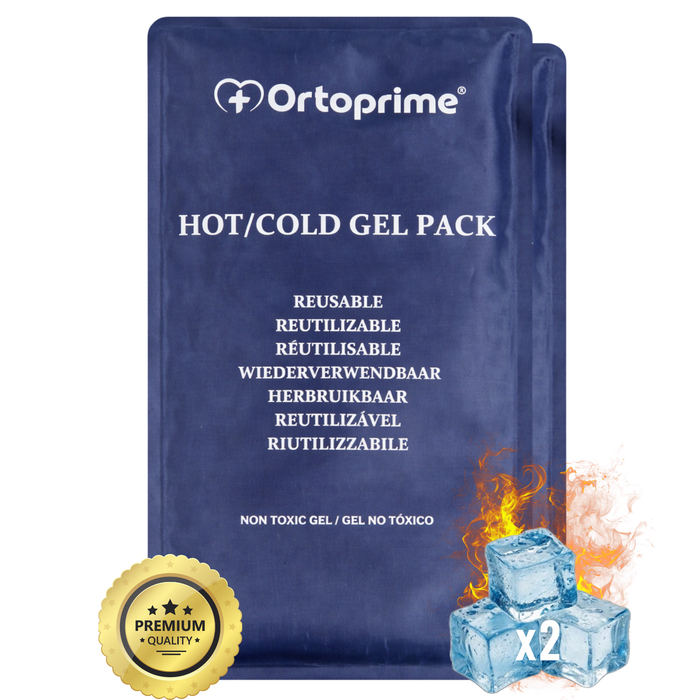 Compressas de Gel Reutilizáveis Frio e Calor | Conjunto Duplo