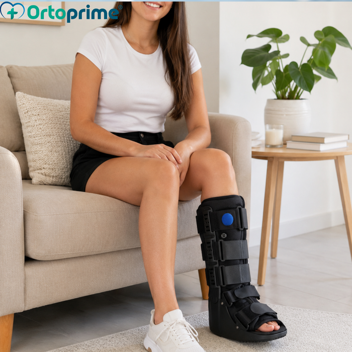 Bota Walker Longa Fixa com Câmara de Ar | Bota Ortopédica