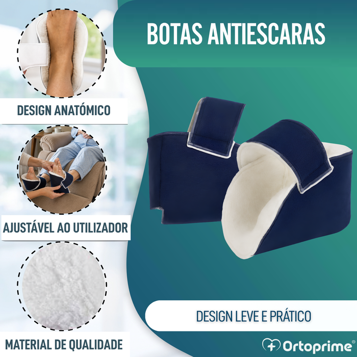 Protetores de Calcanhar Anti-Escaras - Pacote de 2