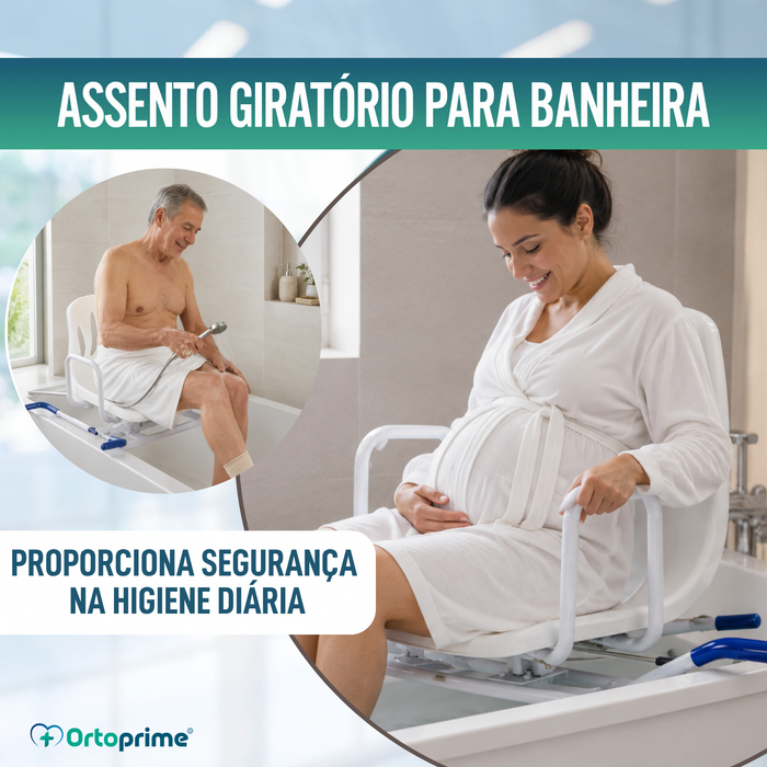 Cadeira de Banho Giratória de 360º