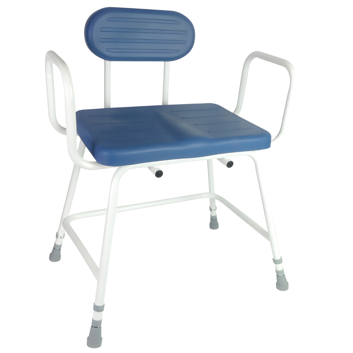 Cadeira de Duche Bariátrica XXL com Encosto e Braços