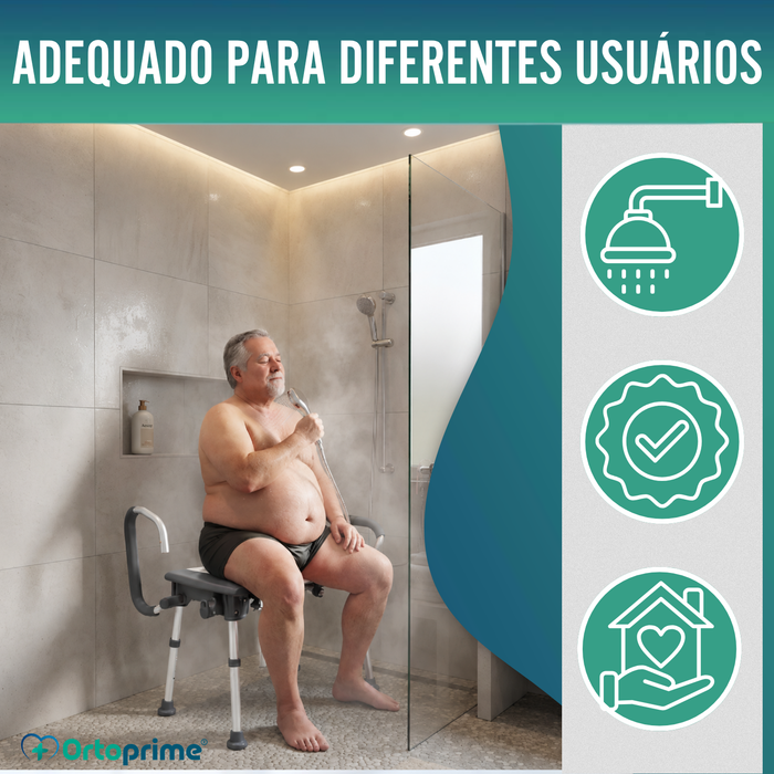 Almofada de Banheira Inflável Bariátrica XXL | Encosto