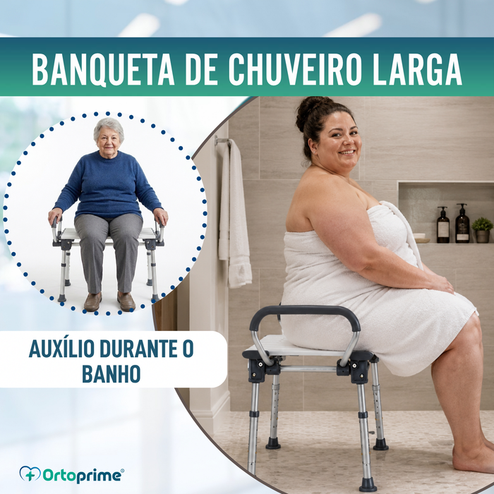 Almofada de Banheira Inflável Bariátrica XXL | Encosto