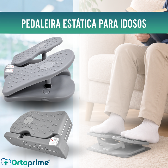Mini Stepper Dobrável para Idosos | Pedais Estáticos