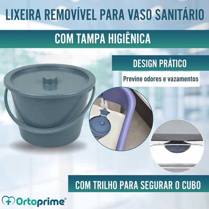 Cadeira de Transferência 3 em 1 | Cadeira WC Regulável