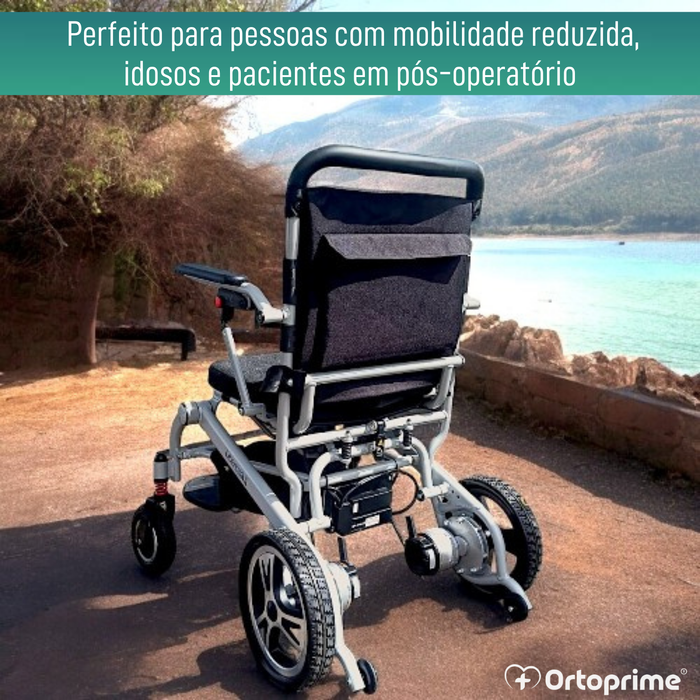 Cadeira de Rodas Elétrica Ultraligeira com Bateria de Lítio