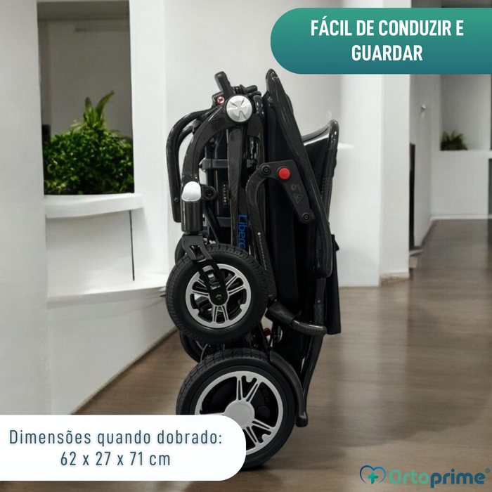 Cadeira de Rodas Elétrica de Alto Desempenho Transportável