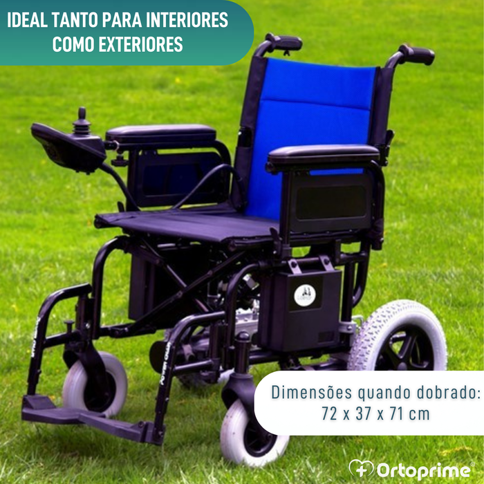 Cadeira Elétrica para Mobilidade Reduzida | Rodas Maciças
