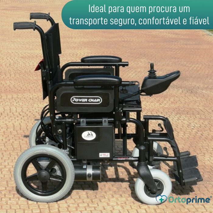 Cadeira de Rodas Elétrica | Sistema de Dobragem Rápida