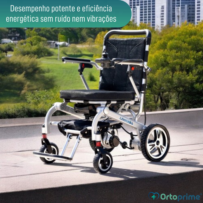 Cadeira de Rodas Elétrica Ultraligeira com Bateria de Lítio