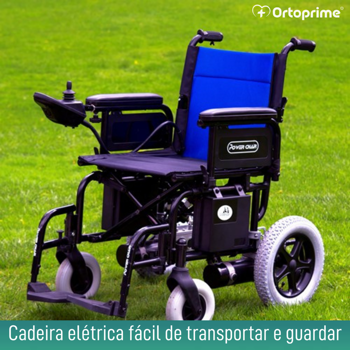 Cadeira de Rodas Elétrica | Sistema de Dobragem Rápida
