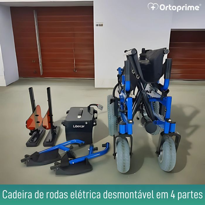 Cadeira de rodas elétrica ajustável | Múltiplas posições