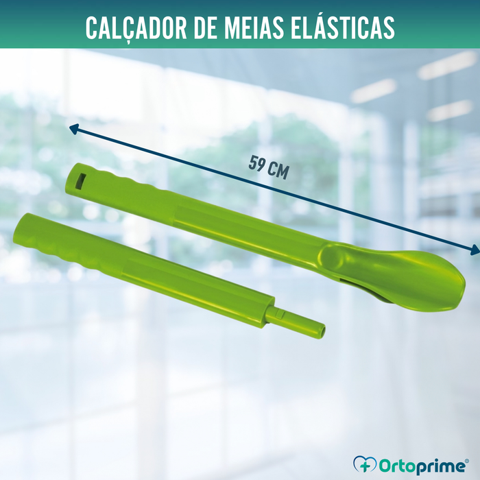 Calçador de Meias e Meias de Compressão