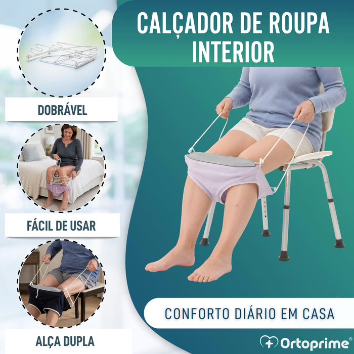 Calçador de Roupa Interior Dobrável | Dois Tamanhos